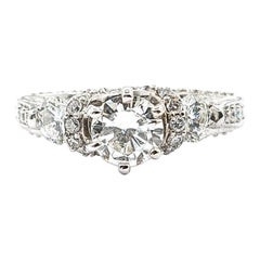 1.75ctw Diamond Ring In White Gold