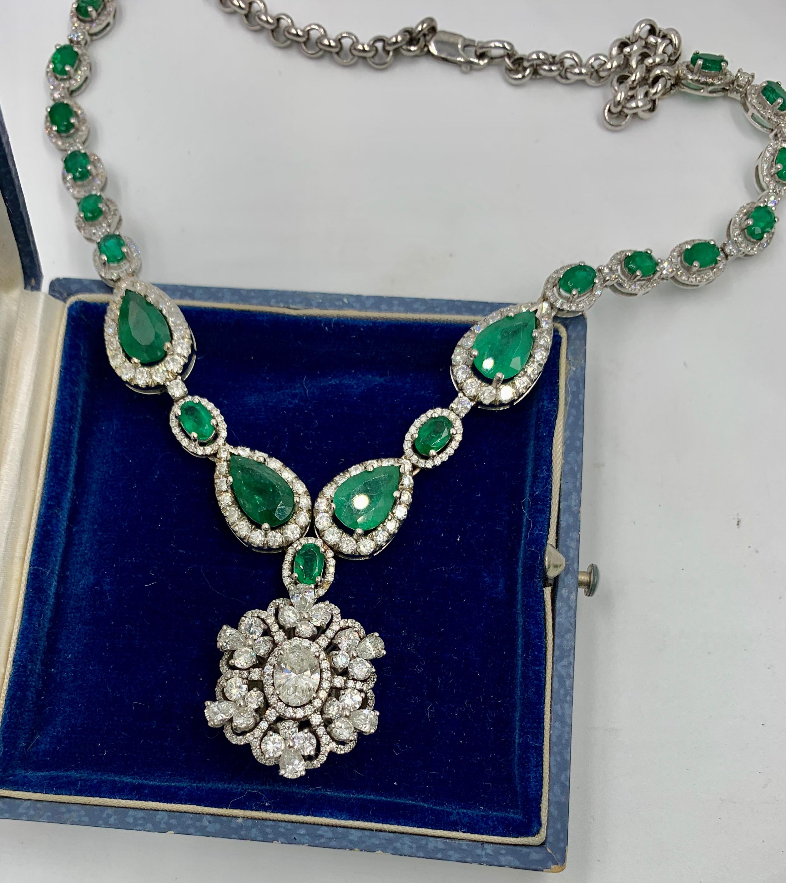 antique emerald necklace