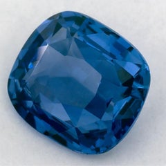 1.76 Ct Blue Sapphire Cushion Loose Gemstone