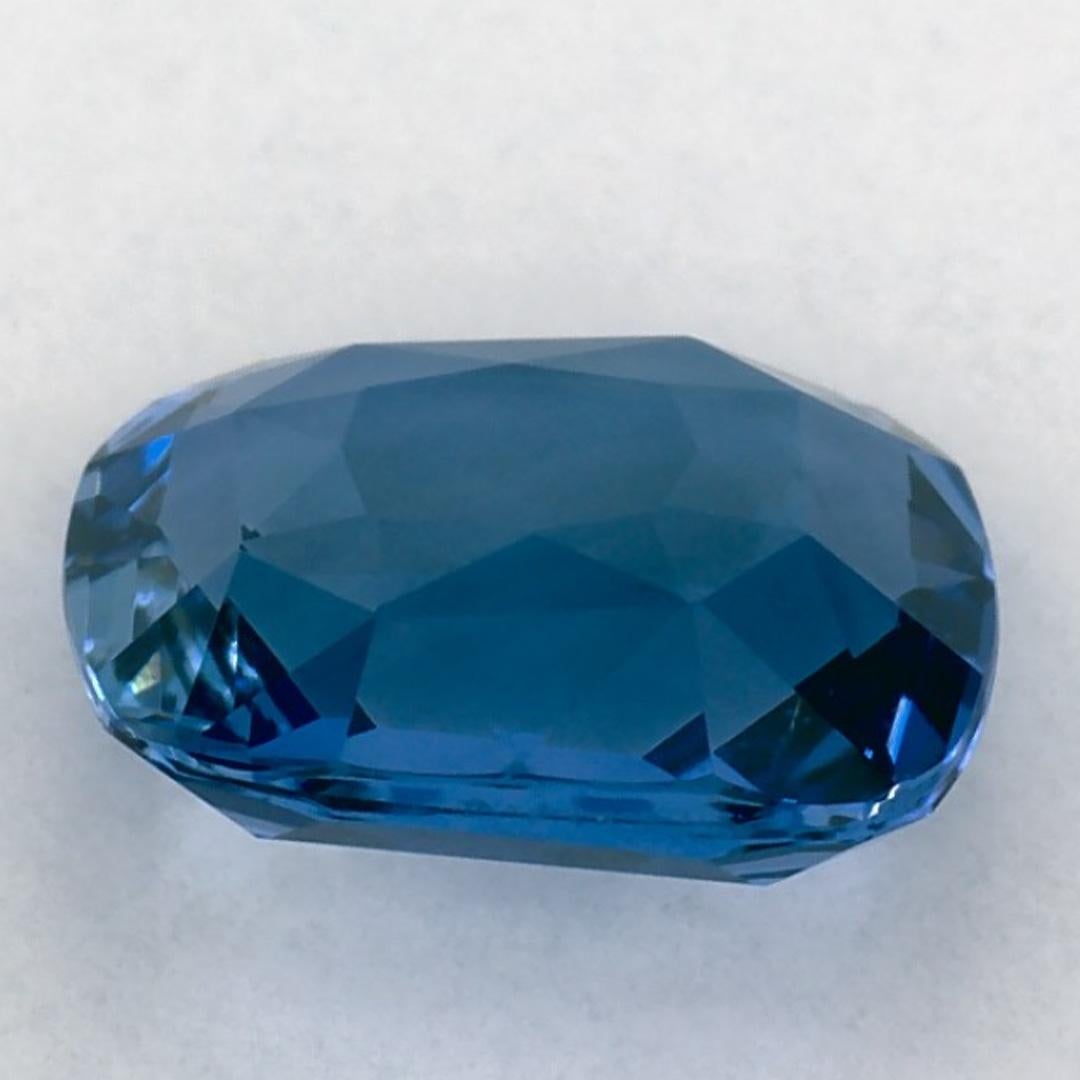 1.76 Karat Blauer Saphir Cushion Loser Edelstein im Zustand „Neu“ im Angebot in Fort Lee, NJ