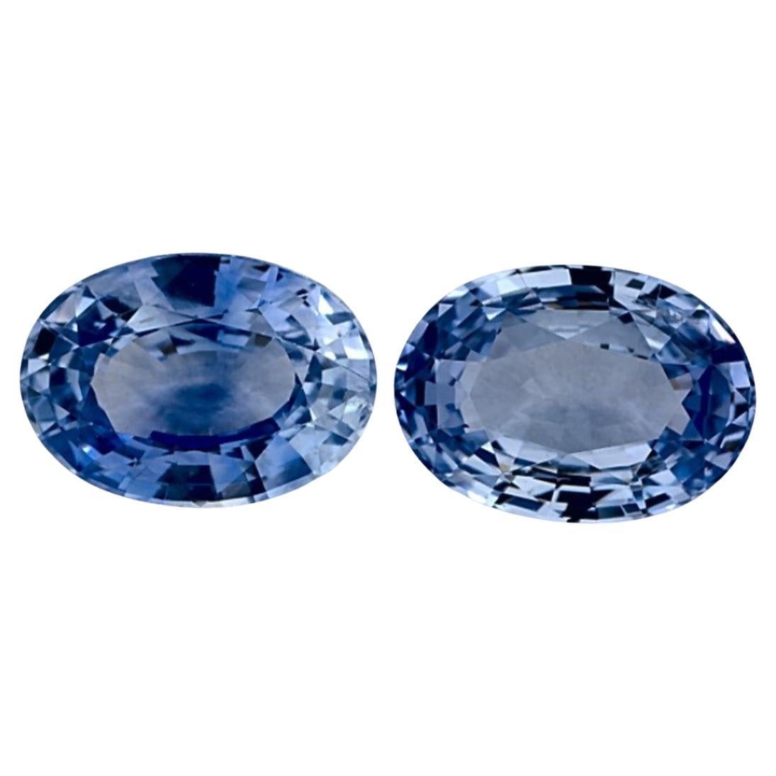 1.76 Ct Blue Sapphire Oval Loose Gemstone