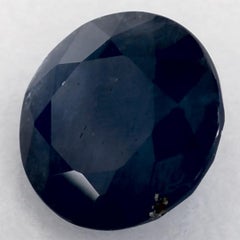 1.76 Ct Blue Sapphire Round Loose Gemstone