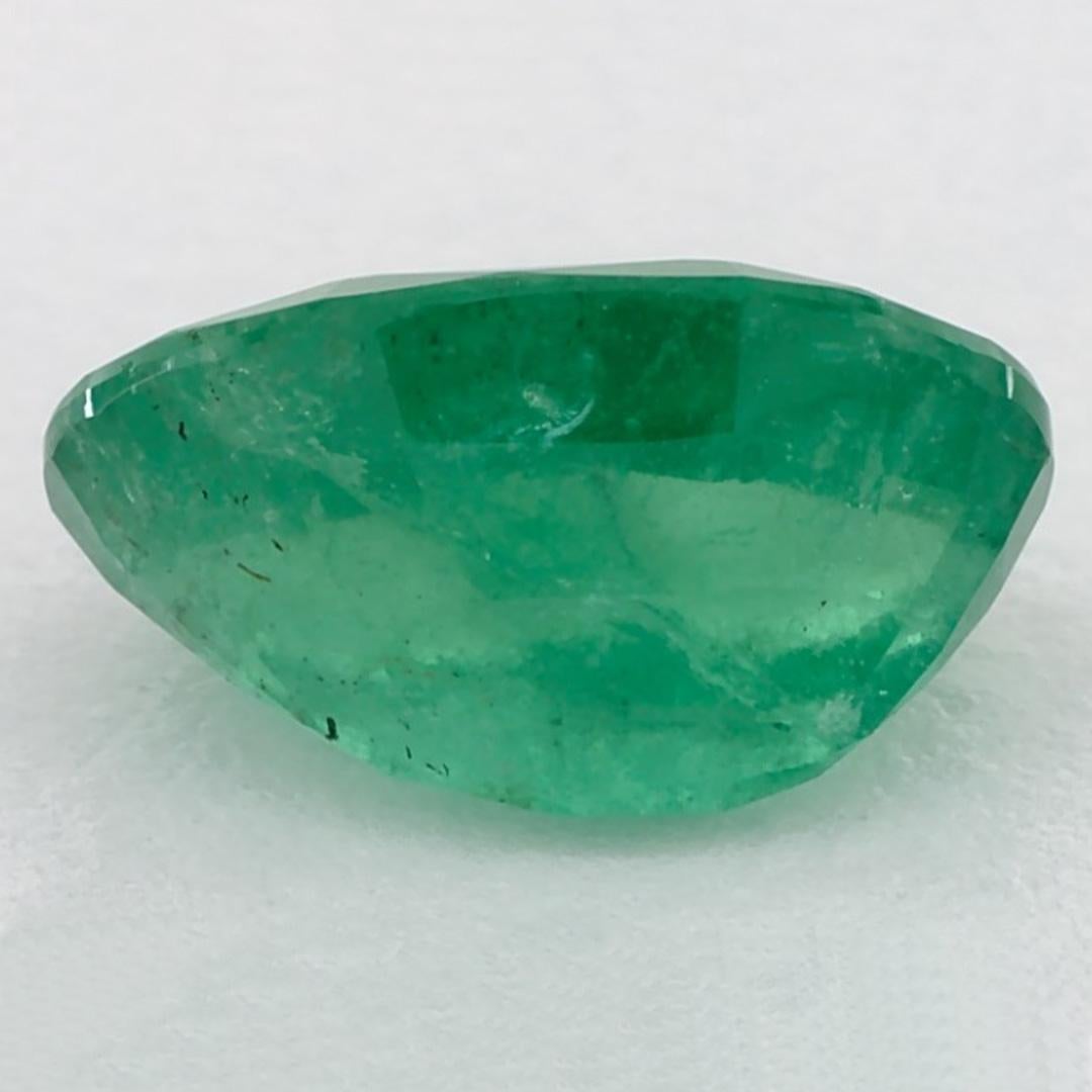 1.76 Karat Smaragd Oval Loser Edelstein im Zustand „Neu“ im Angebot in Fort Lee, NJ
