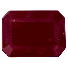 1.76 Ct Rubin Oktagon-Schliff Loser Edelstein