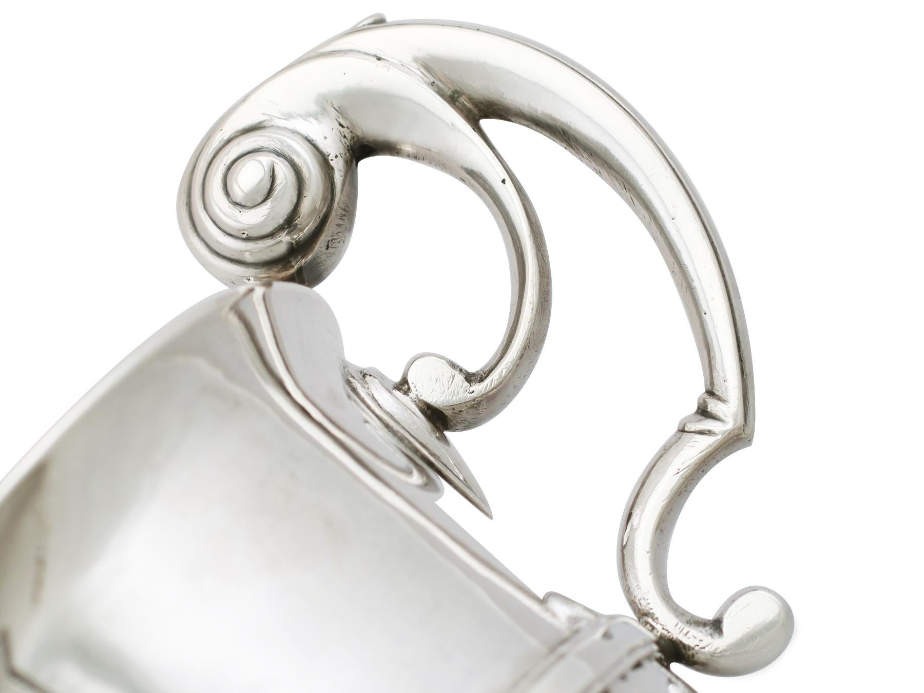 Mid-18th Century 1760s Antique Irish Sterling Silver Loving Cup