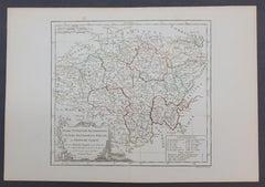 1762 Berri, Nivernois Bourbonois, Lyonois, Bourgogine, Bresse, et, Franche - Com