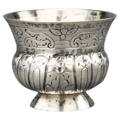 1764 Antique Tsarist Imperial Russian Vodka Shot solid 84 Silver / 23 gr