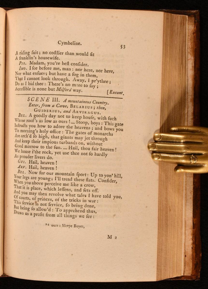 1768 Mr William Shakespeare, His Comedies, Histories, and Tragedies. The Works o 4