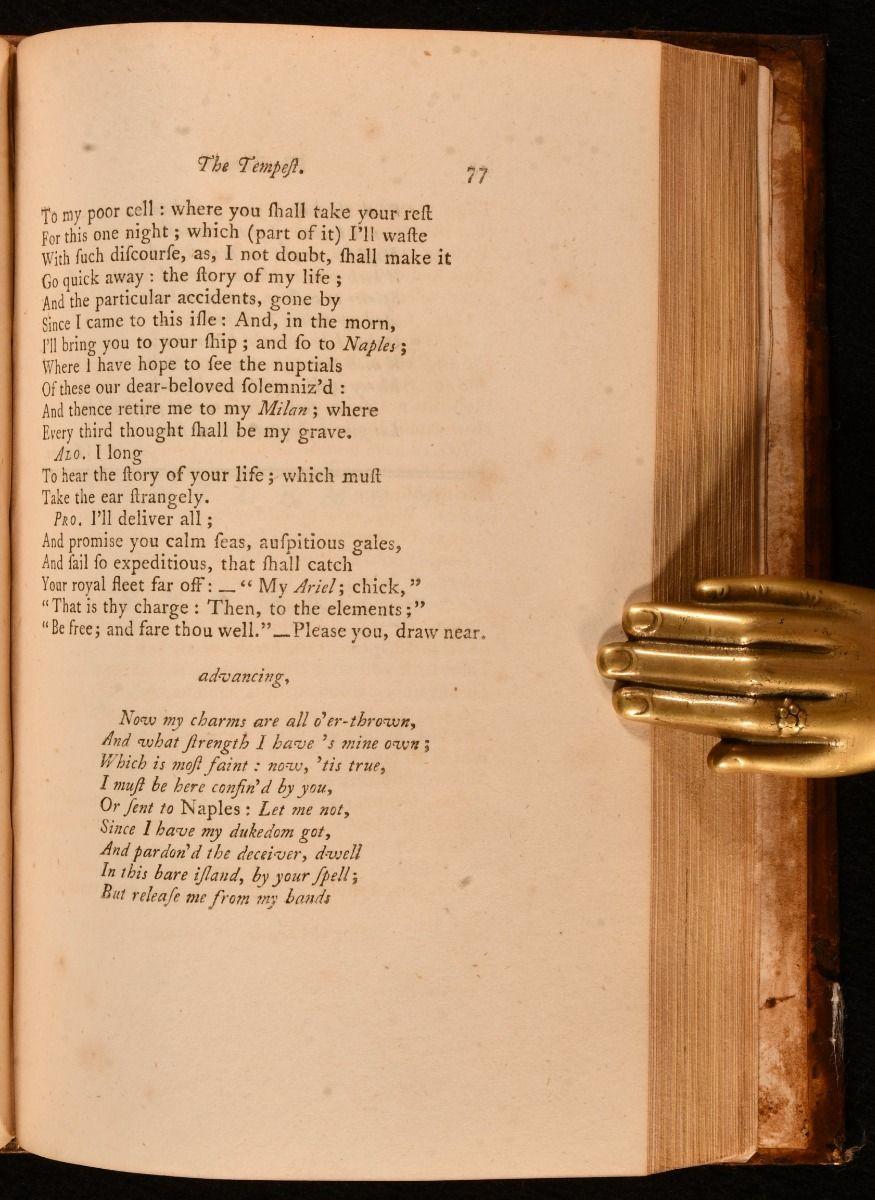 Paper 1768 Mr William Shakespeare, His Comedies, Histories, and Tragedies. The Works o