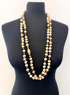 176cm Baroque Pearl "Opera" Rope Necklace - Handcrafted - 270g