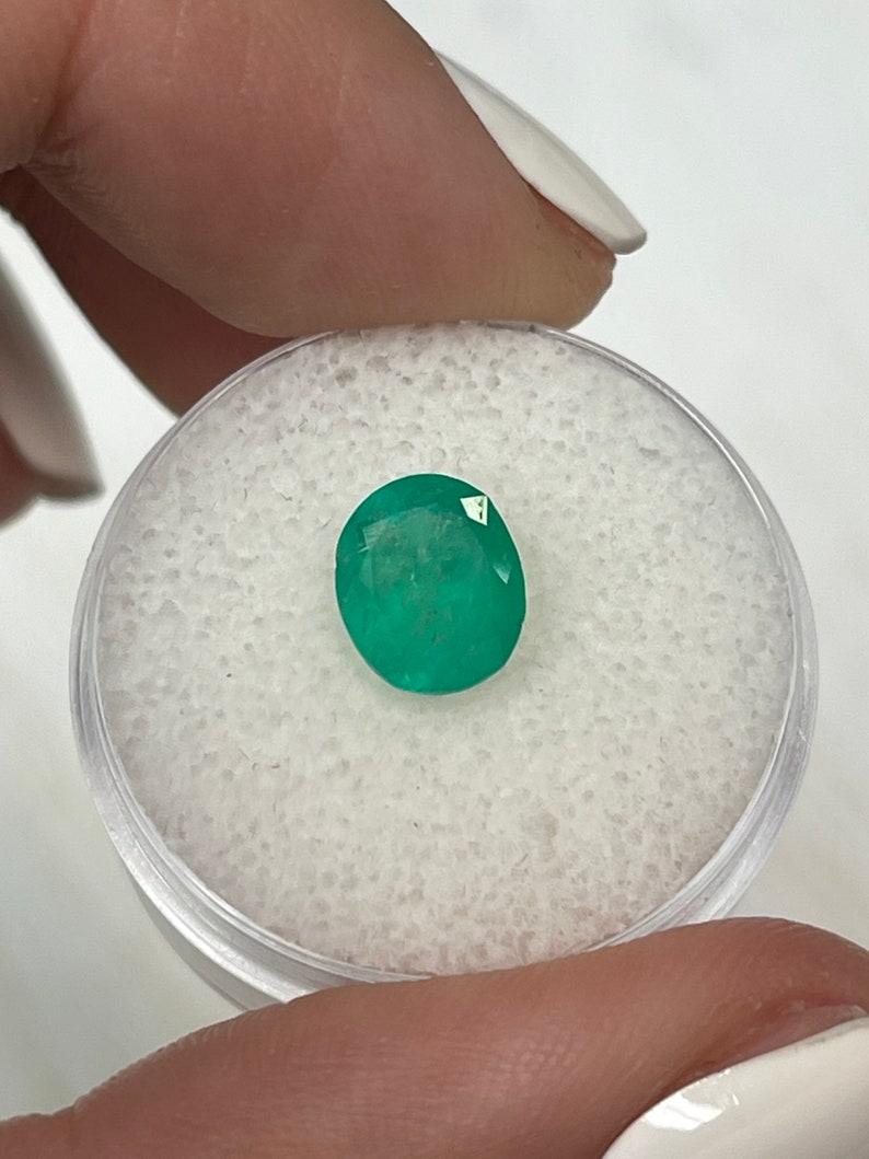 1,76 ct 8,6x7,6 Smeraldo colombiano verde medio - gemma ovale In condizioni Nuovo in vendita a Jupiter, FL