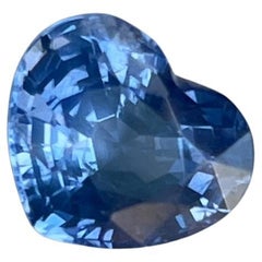 GIA Certified 1.76ct Natural UNHEATED Blue Sapphire