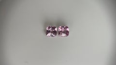 Art Deco 1.76ct Pink Spinel Cushion Gemstone, Untreated, Burma Origin