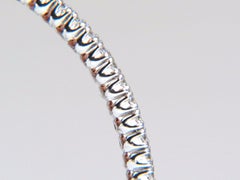 1.77 Carat Natural Round Brilliant In/Out Diamond Hoop Earrings 14 Karat g/vs*