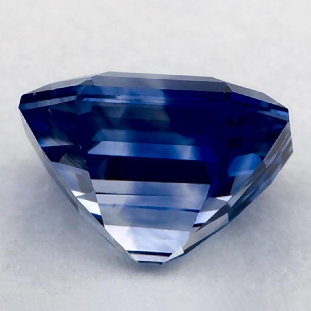 Pierre précieuse taille octogonale saphir bleu 1.77 carat Neuf - En vente à Fort Lee, NJ