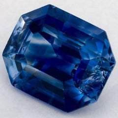 1.77 Ct Blue Sapphire Octagon Loose Gemstone