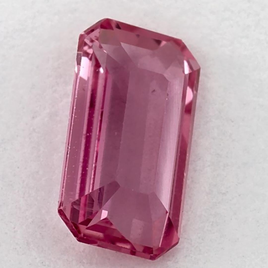 1.77 carati di zaffiro rosa ottagonale sfuso in vendita 2