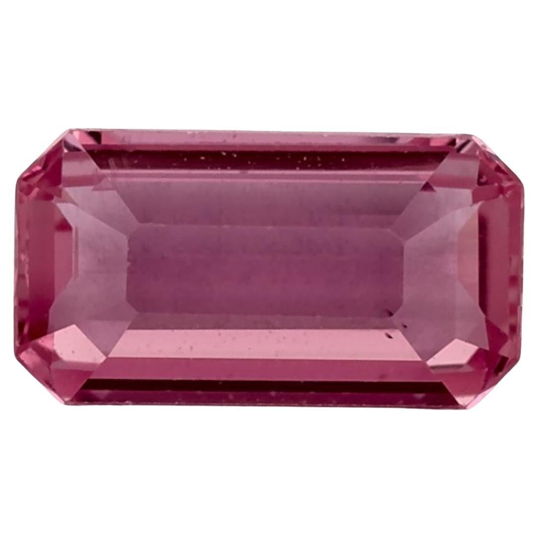 1.77 carati di zaffiro rosa ottagonale sfuso