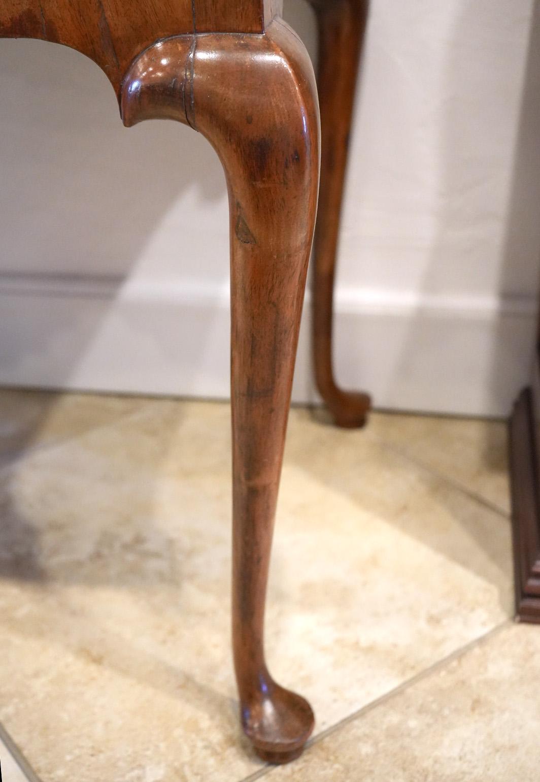 1770s Rhode Island Queen Anne Walnut Original Highboy 2