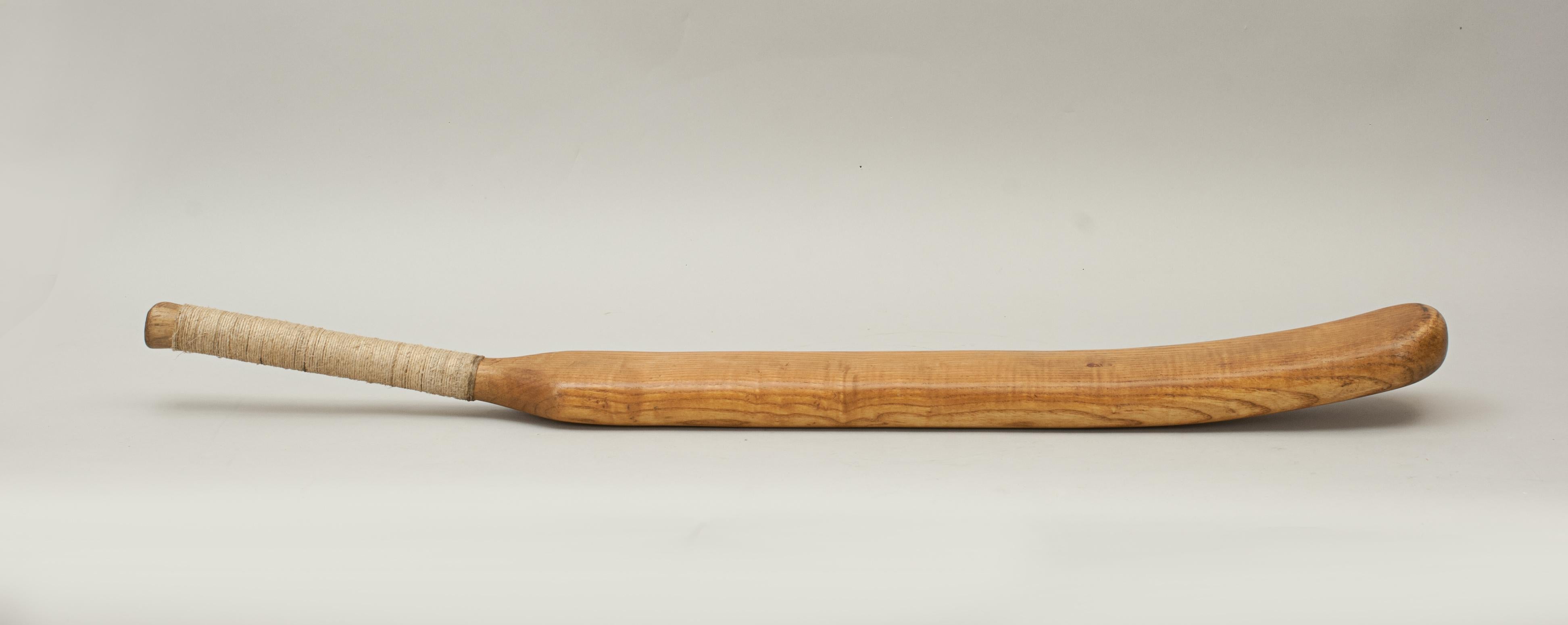 British 1770s Style Cricket Bat, Unusual Shape For Sale