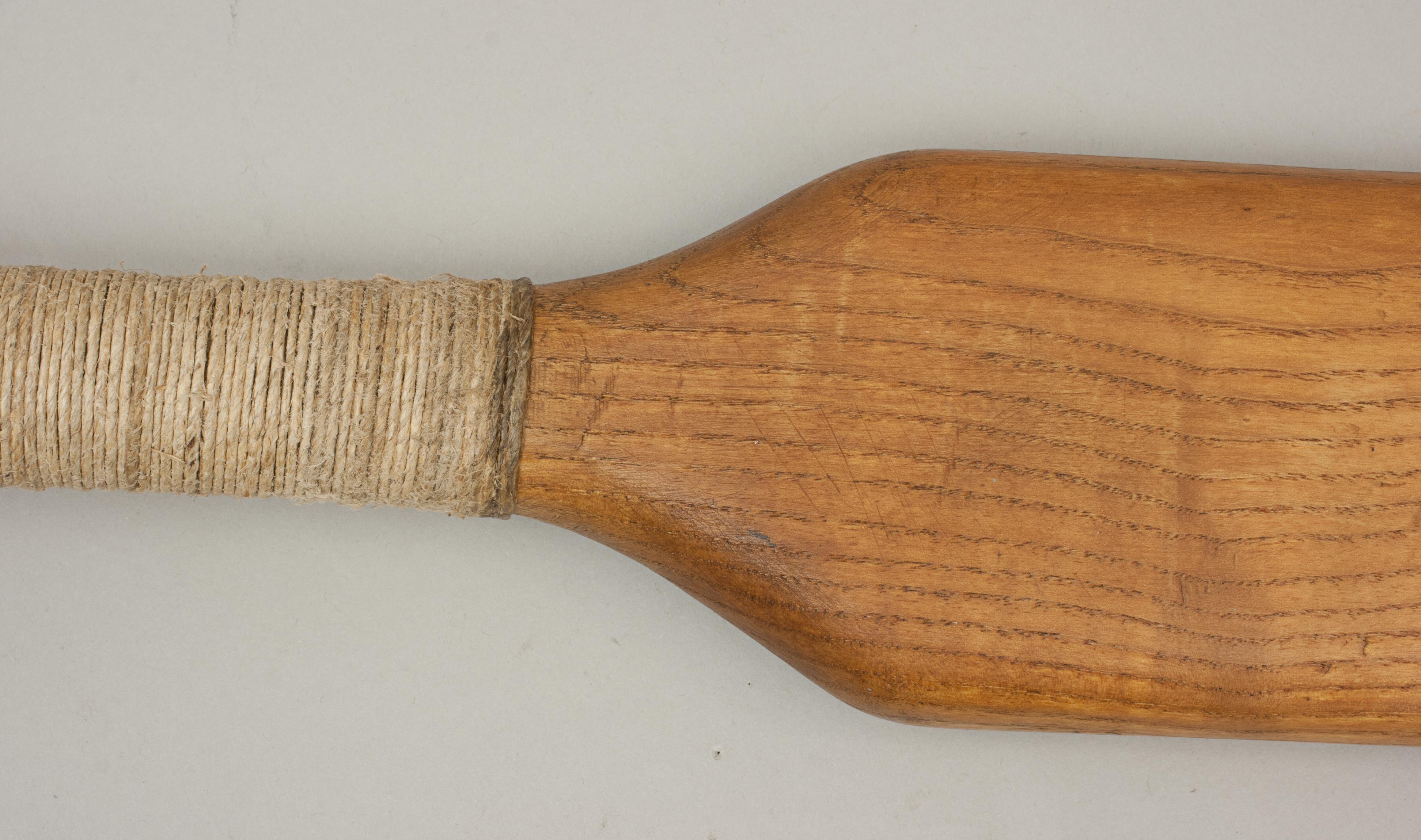 Early 20th Century 1770s Style Cricket Bat, Unusual Shape For Sale