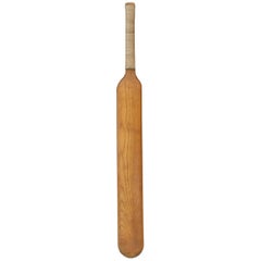 Cricket-Blatt im Stil der 1770er Jahre, ungewöhnliche Form