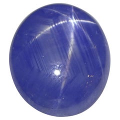 17,72 Karat ovaler blauer Sternsaphir GIA zertifiziert Sri Lanka unerhitzt 