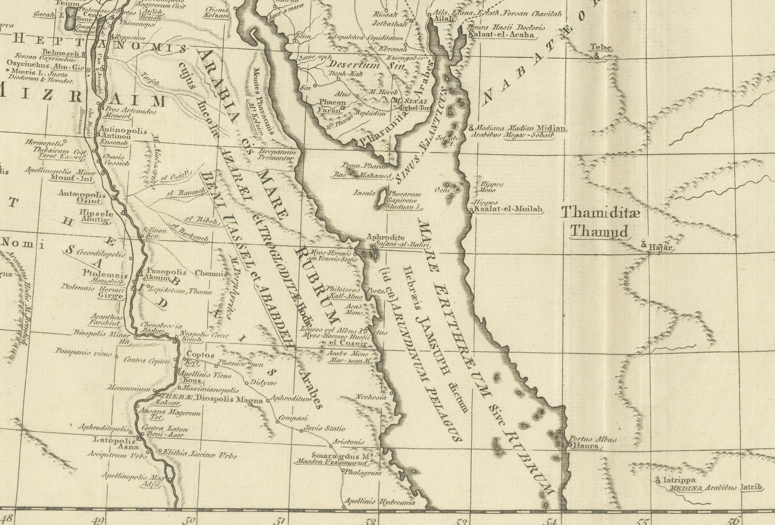 Title: 1773 John Blair Map of the Ancient Holy Land: Tribes, Journeys, and Empires  

This exceptional map by John Blair, published in London in 1773, offers a richly detailed view of the Ancient Holy Land, partitioned into the territories of the 12