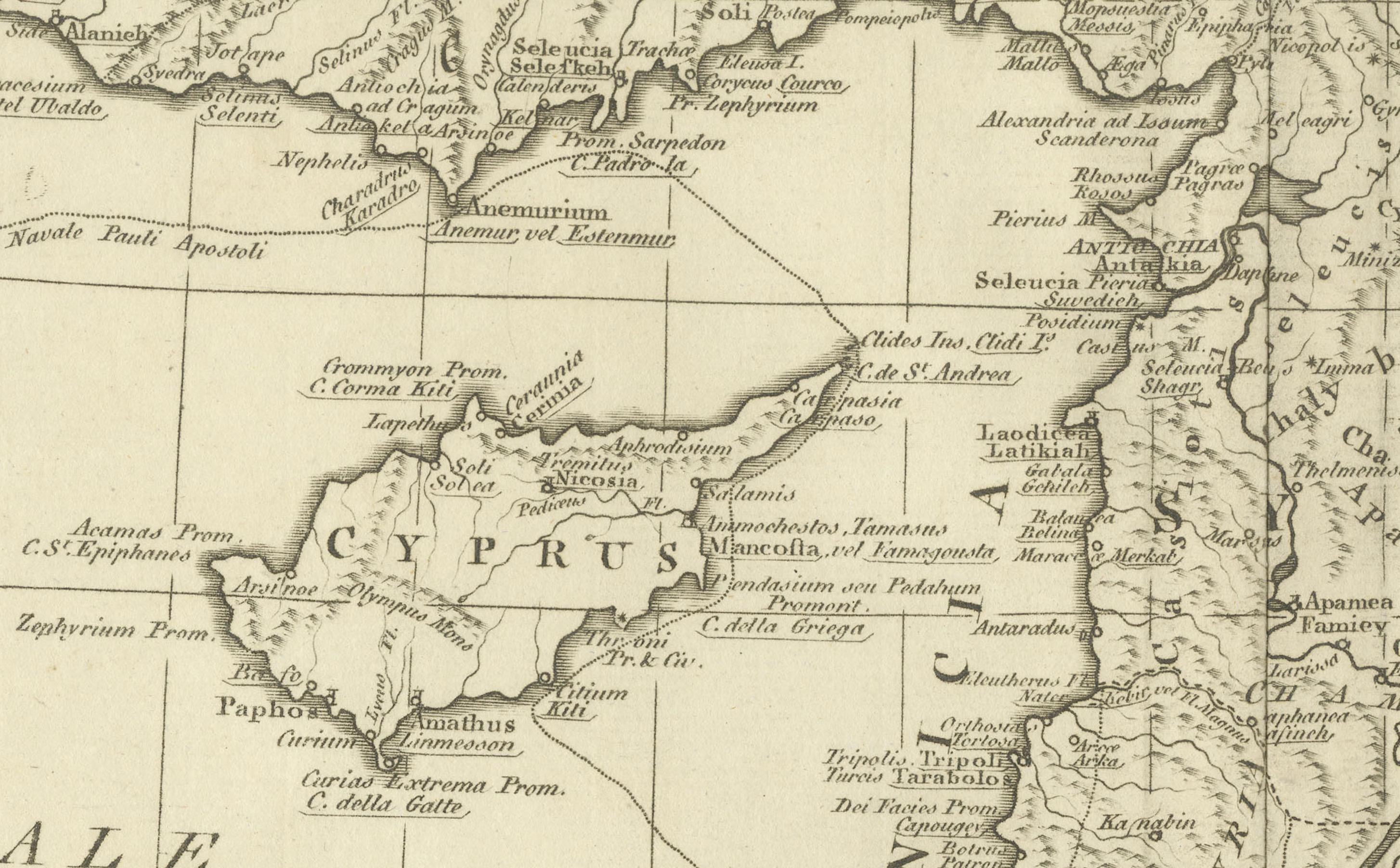 1773 John Blair Map of the Ancient Holy Land: Tribes, Journeys, and Empires In Excellent Condition For Sale In Langweer, NL