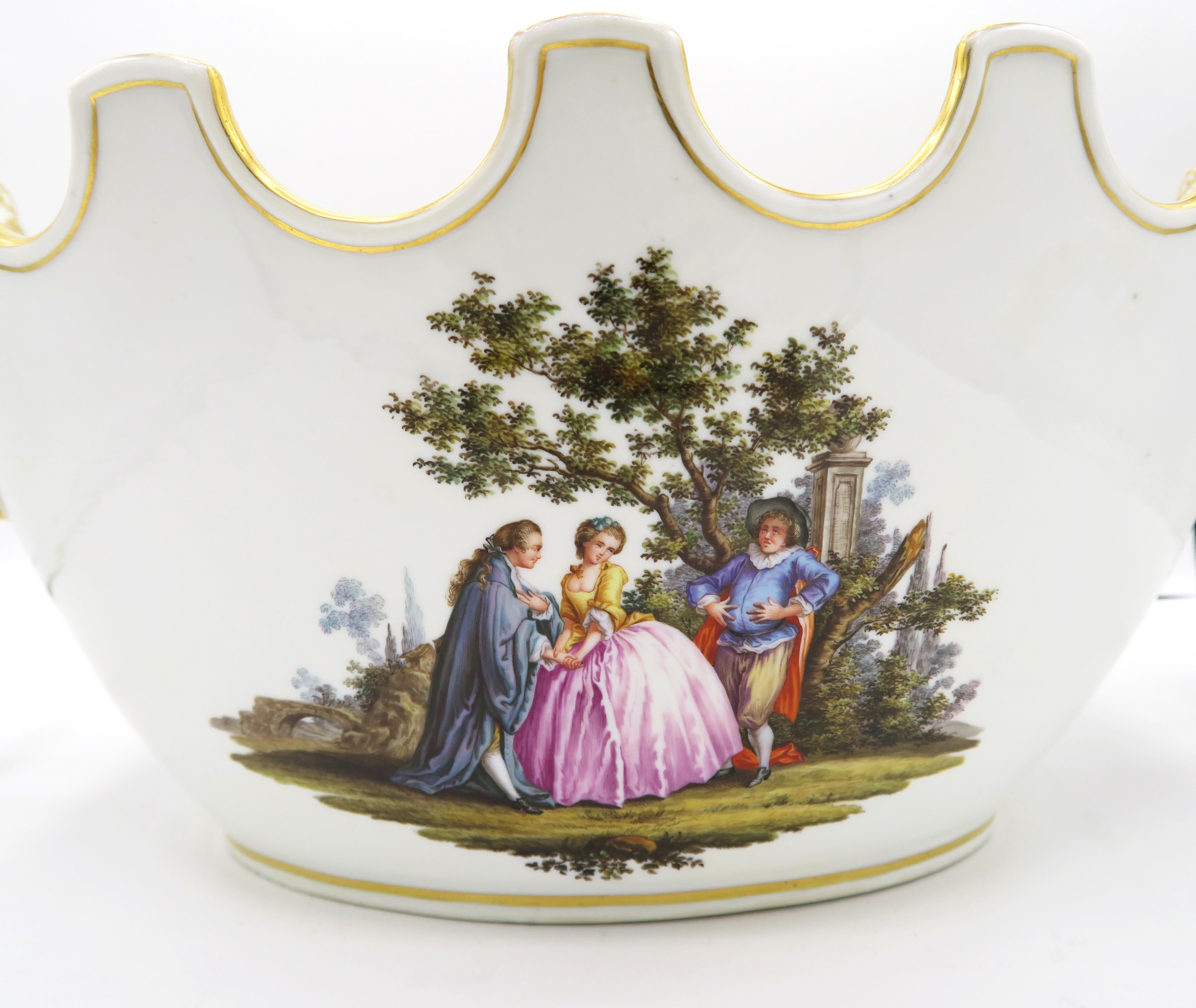 1774-1814 Meissener Champagner-Gläser-Kühler im Zustand „Gut“ im Angebot in Remshalden-Grunbach, DE