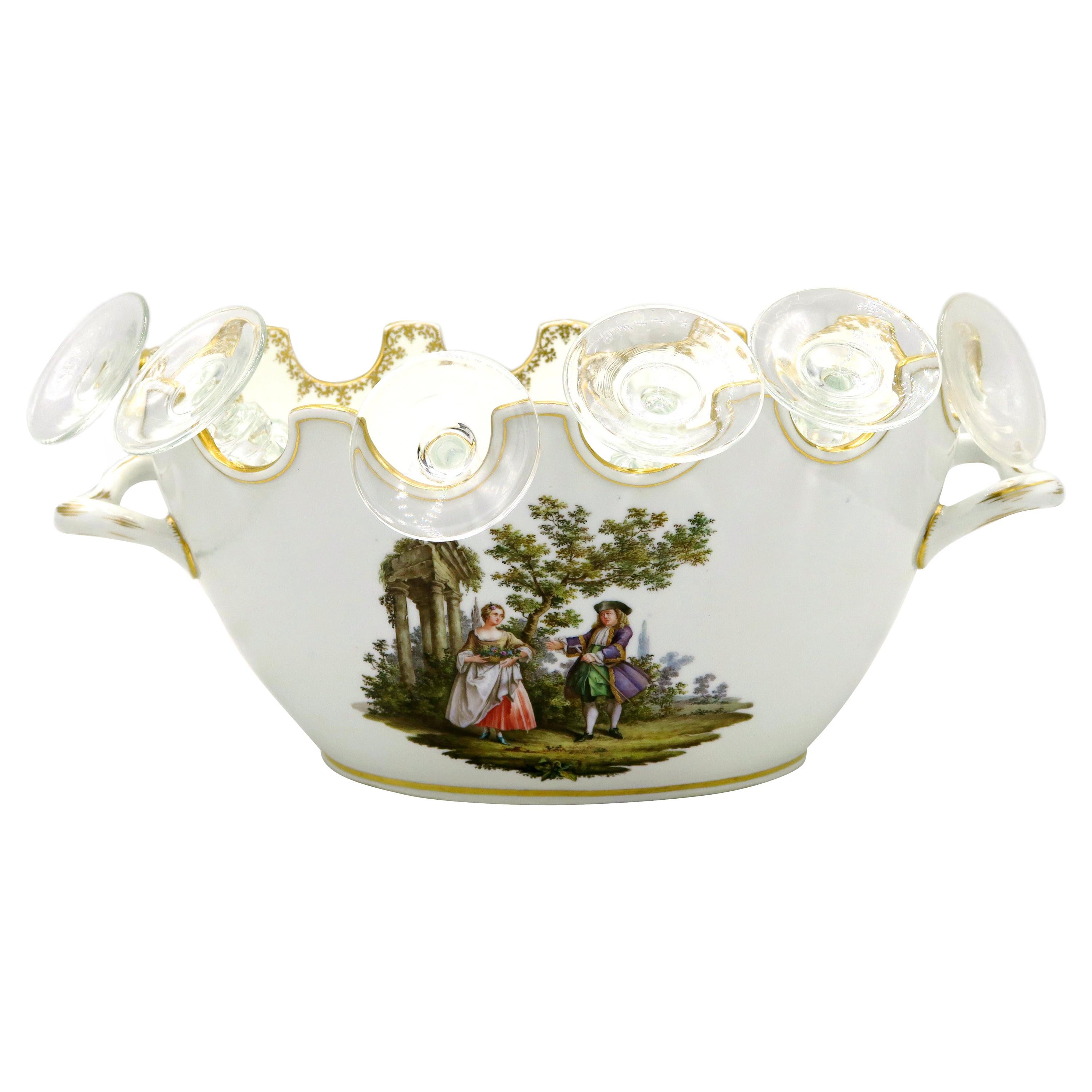 1774-1814 Meissener Champagner-Gläser-Kühler im Angebot