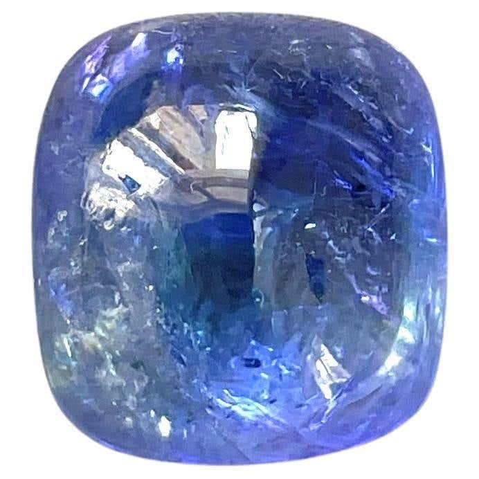 13.17ct Round Violet-Blue Tanzanite GIA Certified Tanzania For Sale at ...