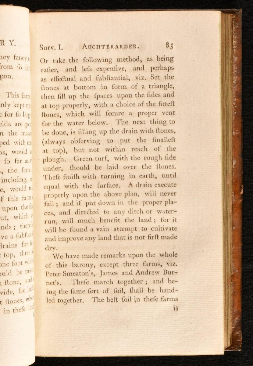 Papier D'Écosse 1778-84, état actuel d'huître en Écosse en vente