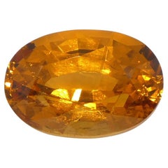 Granate Fanta Naranja Mandarina Oval de Namibia de 1.77ct