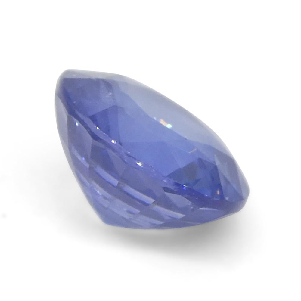 1.77 Karat runder blauer Saphir aus Sri Lanka 2