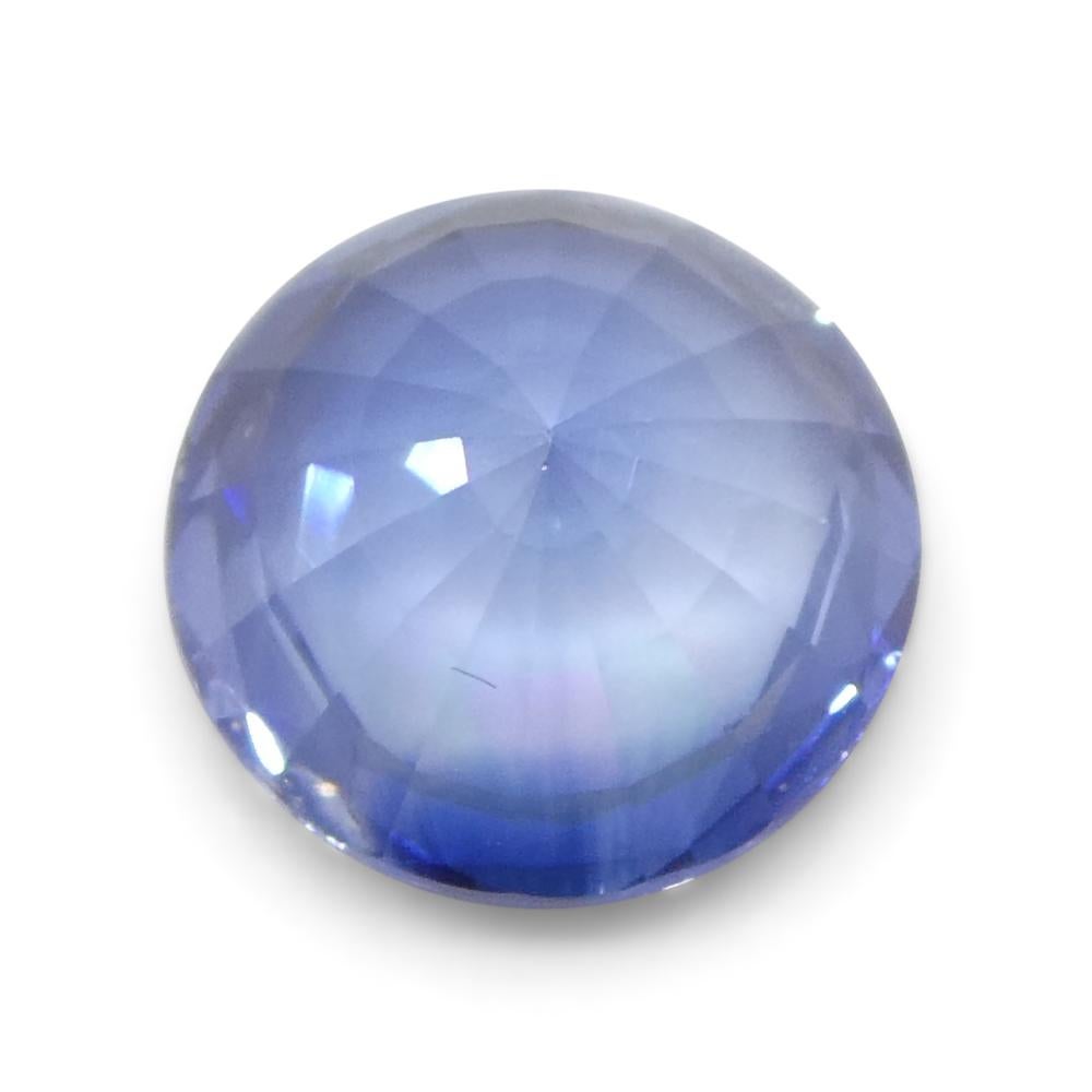 1.77ct Round Blue Sapphire from Sri Lanka For Sale 2