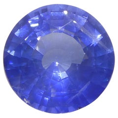 1.77ct Round Blue Sapphire GIA Certified Madagascar