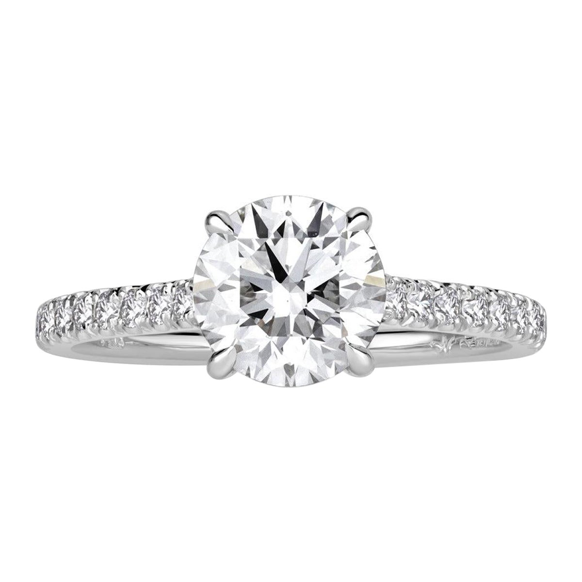 1.77ct Round Brilliant Cut Diamond Engagement Ring