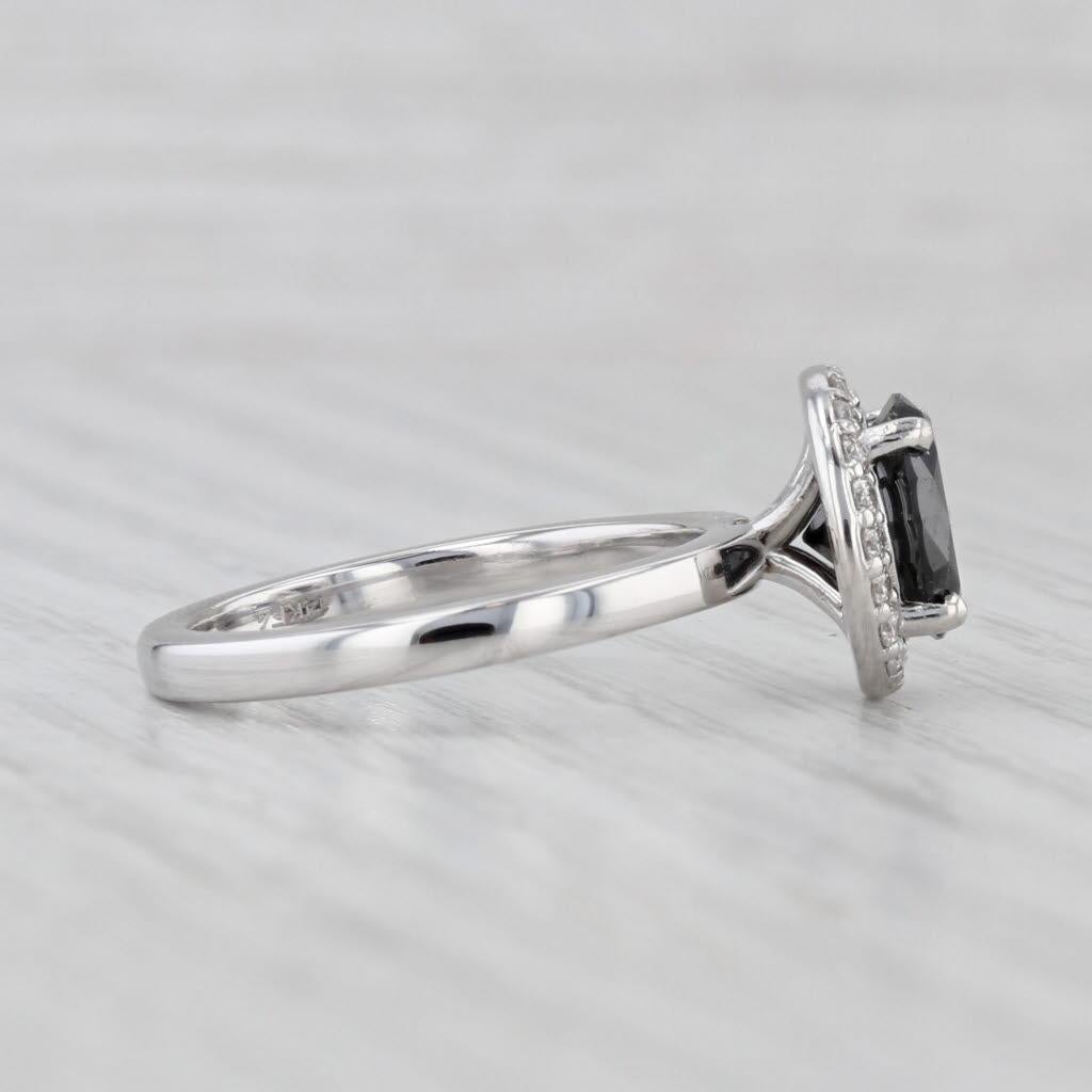 Informazioni sulla gemma:
- Diamante Nature -
Carati - 1,52ct (8,1 mm)
Taglio - Brillante rotondo
Colore - Nero trattato
Si prega di notare che il diamante presenta inclusioni, cavità e fratture in superficie.

- Diamanti naturali -
Carati totali -