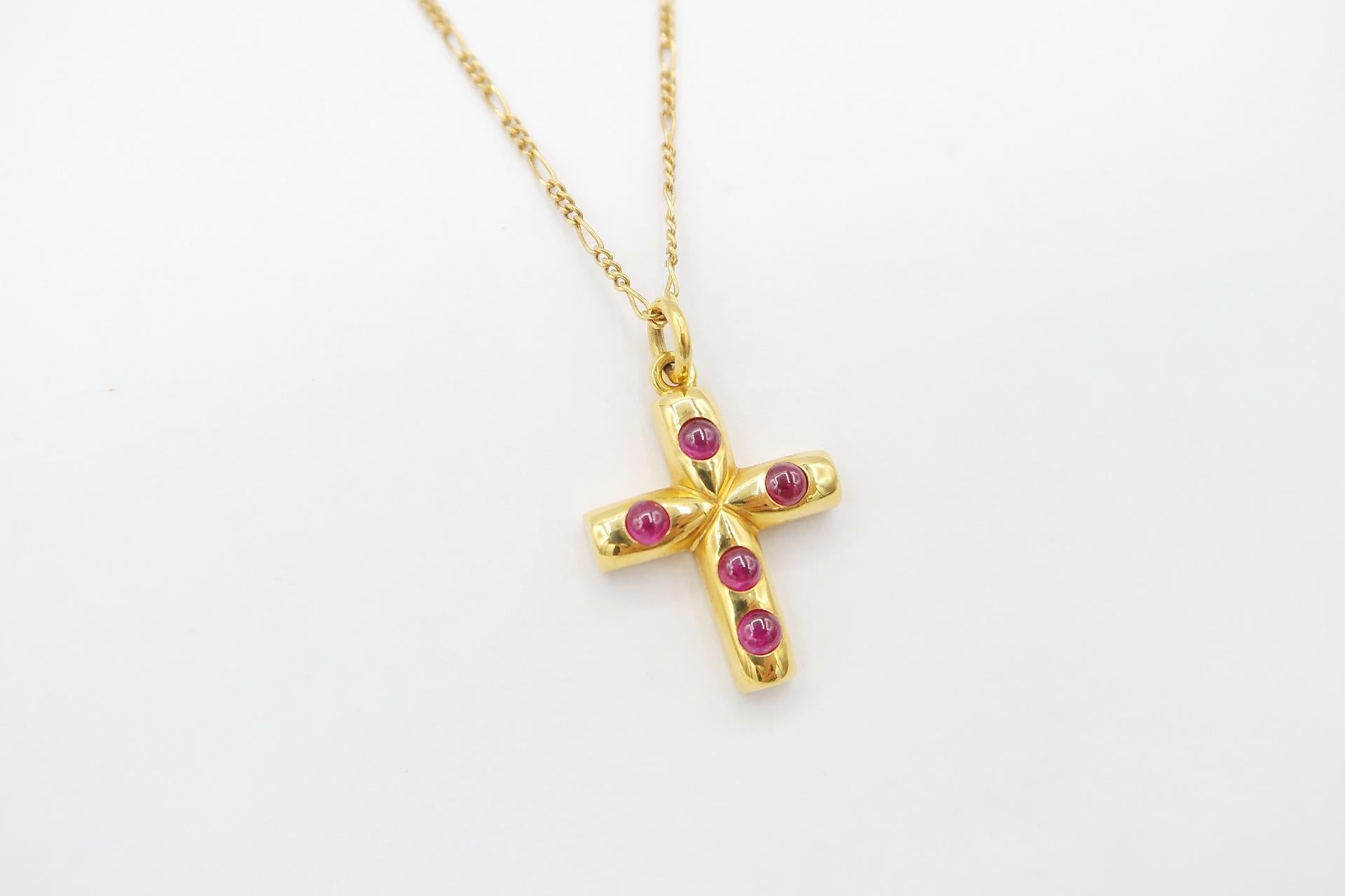 delicate ruby necklace