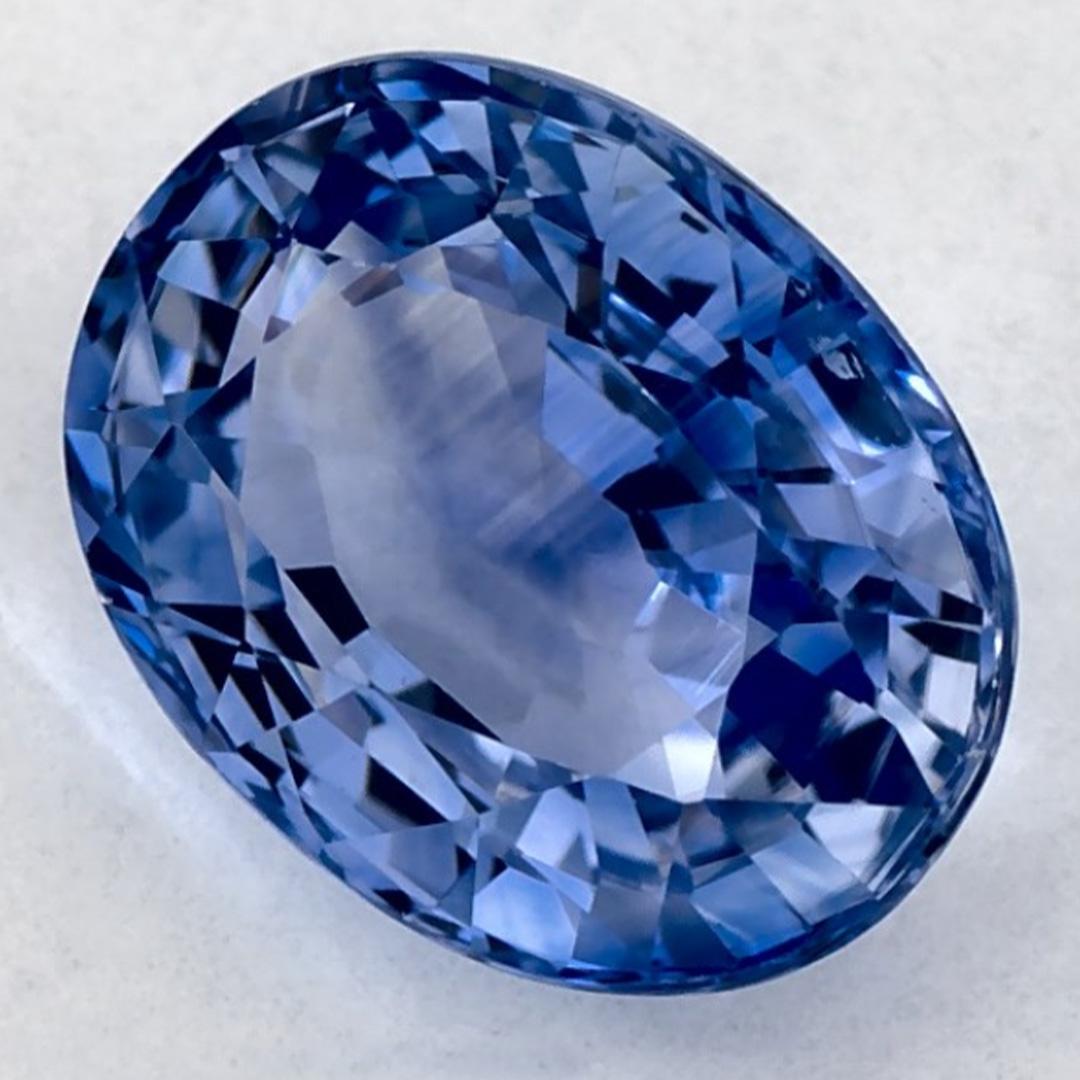 1.78 qt Zafiro Azul Oval Gema Suelta Corte oval en venta