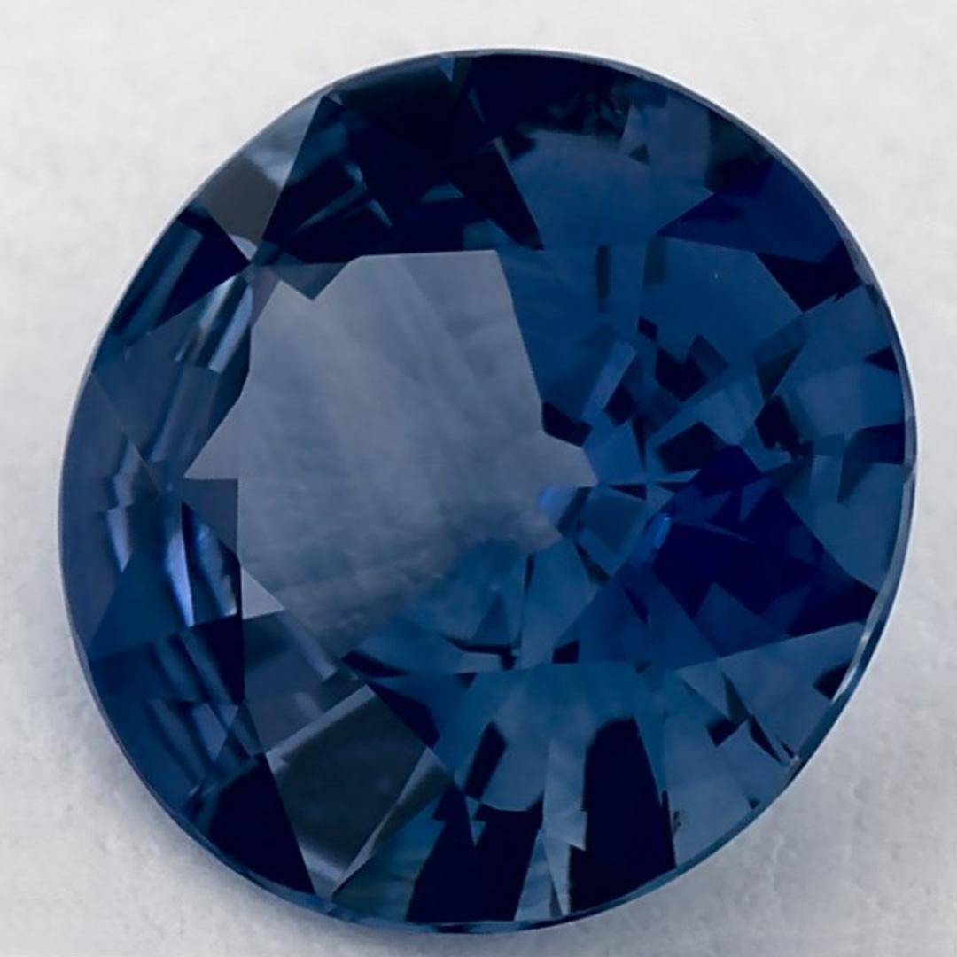 1.78 ct Zafiro Azul Redondo Gema Suelta Corte redondo en venta