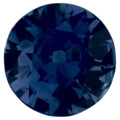 1.78 Karat Blauer runder Saphir, loser Edelstein