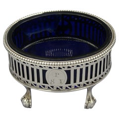 1780 Sterling Silver Master Salt by Hester Bateman
