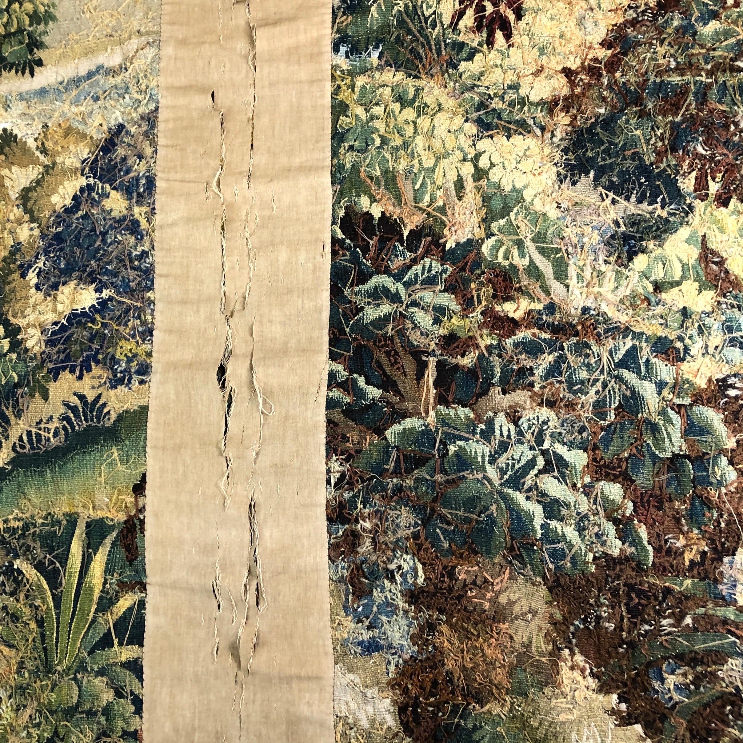 1780's Aubusson Verdure Tapestry 4