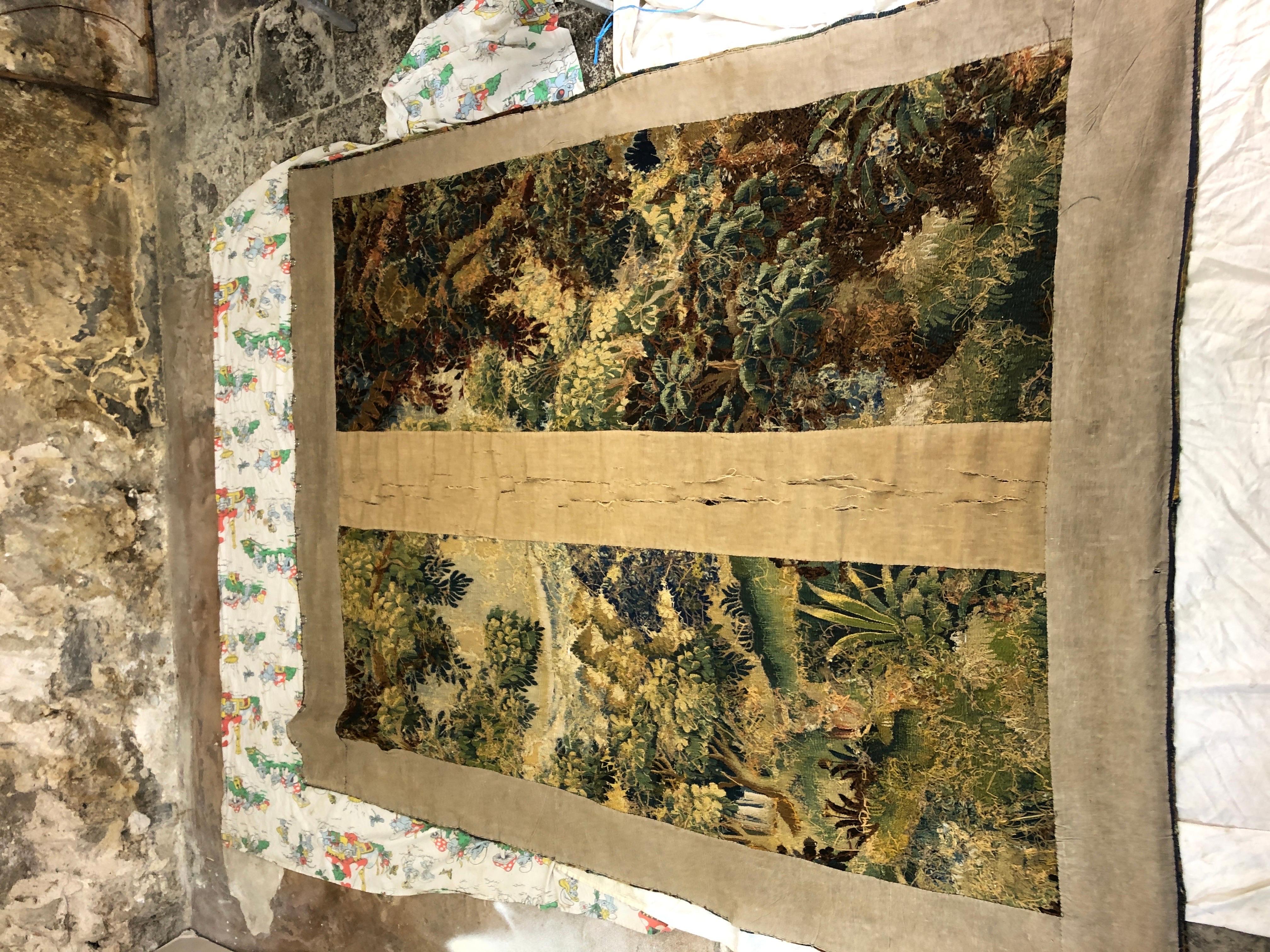 1780's Aubusson Verdure Tapestry For Sale 6