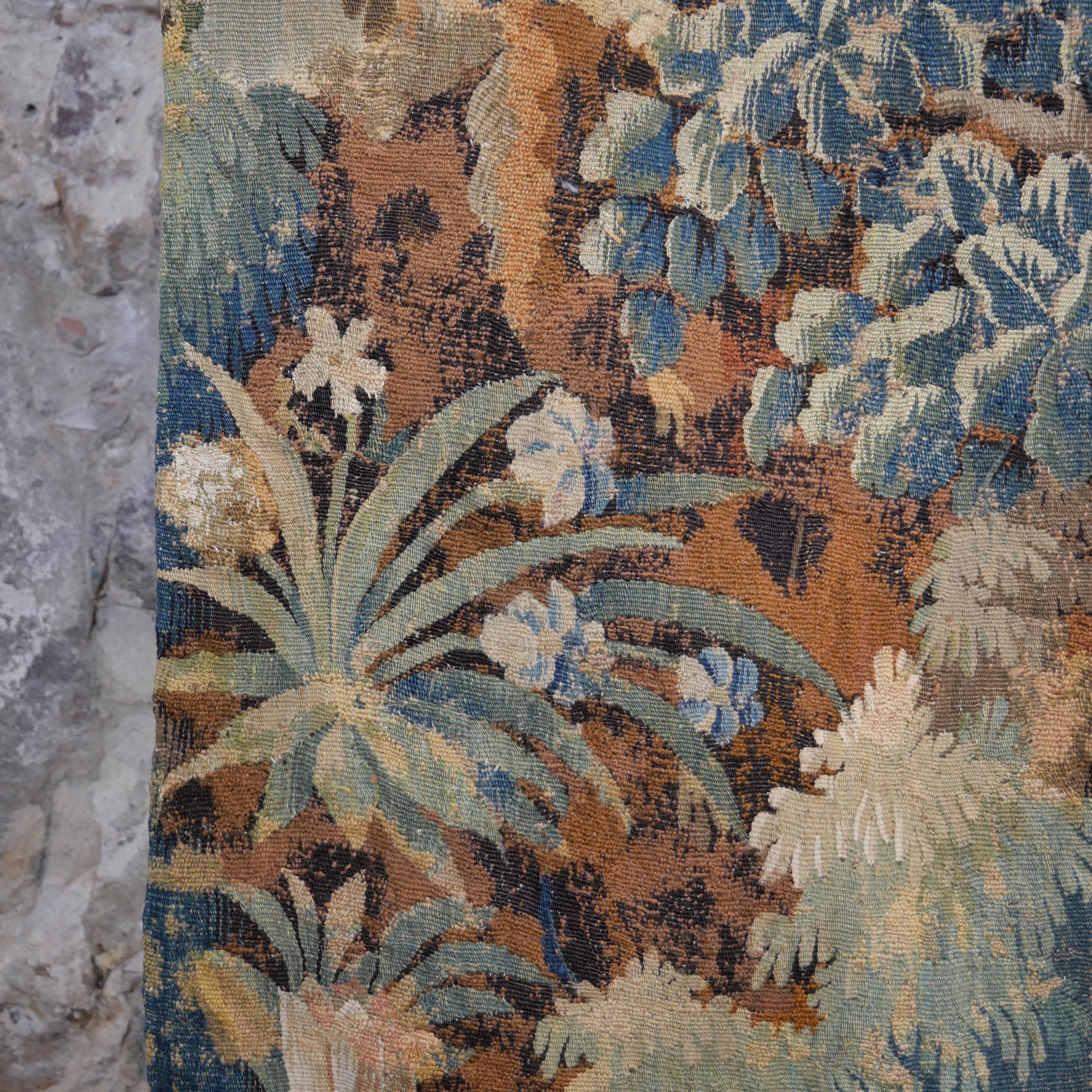Late 18th Century 1780's Aubusson Verdure Tapestry