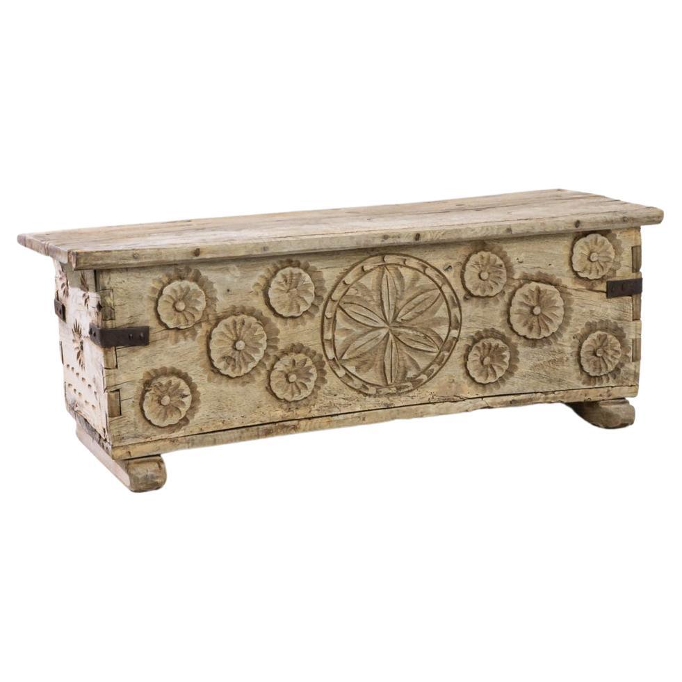 1780s, Bleached Oak Trunk from Southern Europe