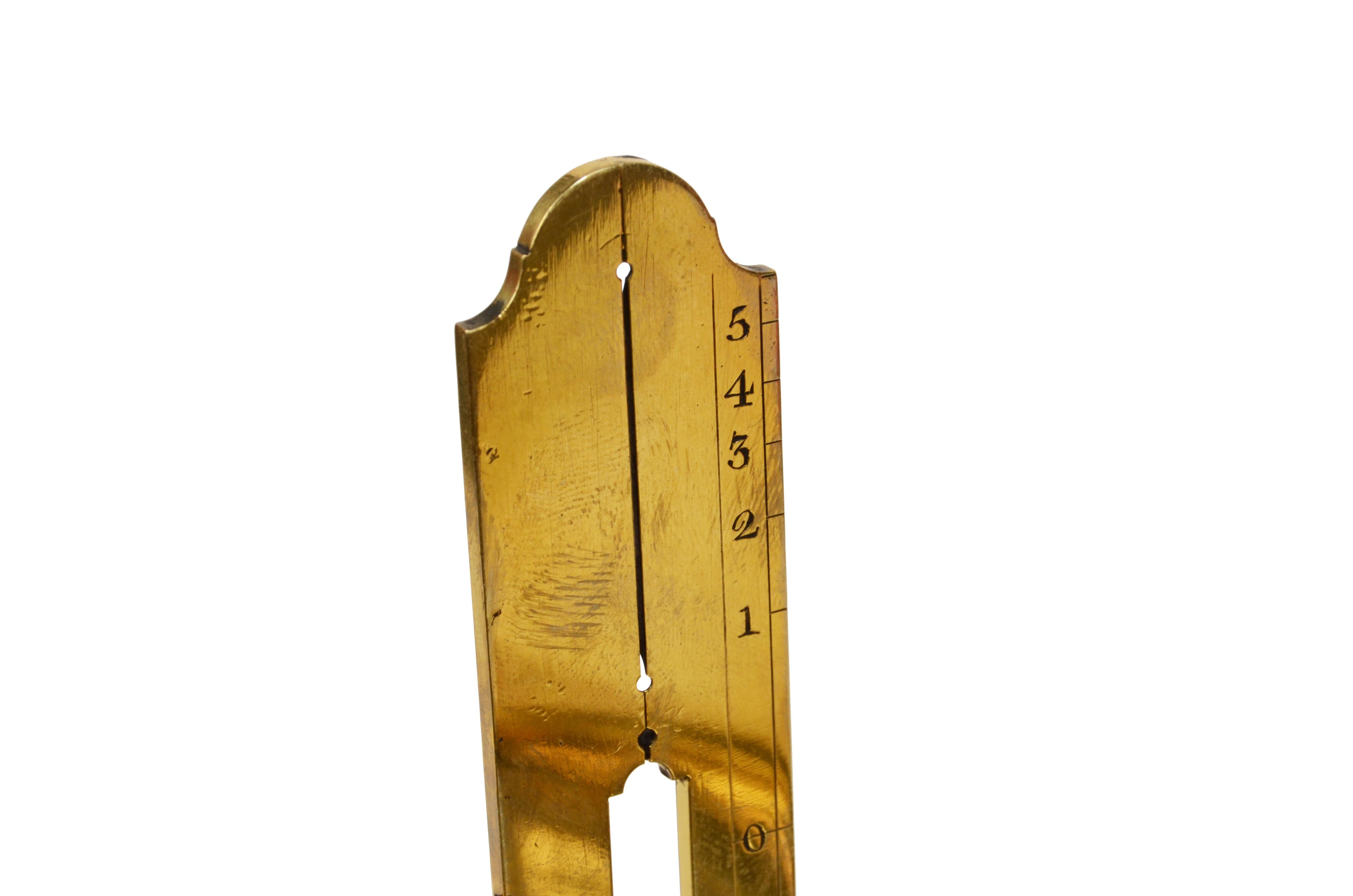 1780s Cole Fecit Brass Antique Surveyor's Transit Theodolite Measurement Tool 10