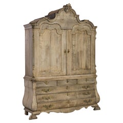 1780s Dutch Oak Cabinet